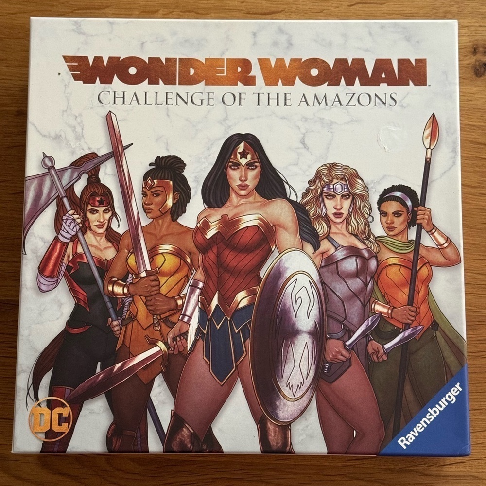 Wonder Woman: Challenge of the Amazons (Ravensburger) — Board Game